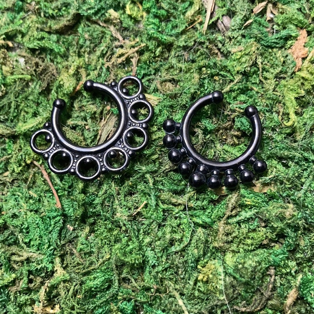FAUX SEPTUM RINGS